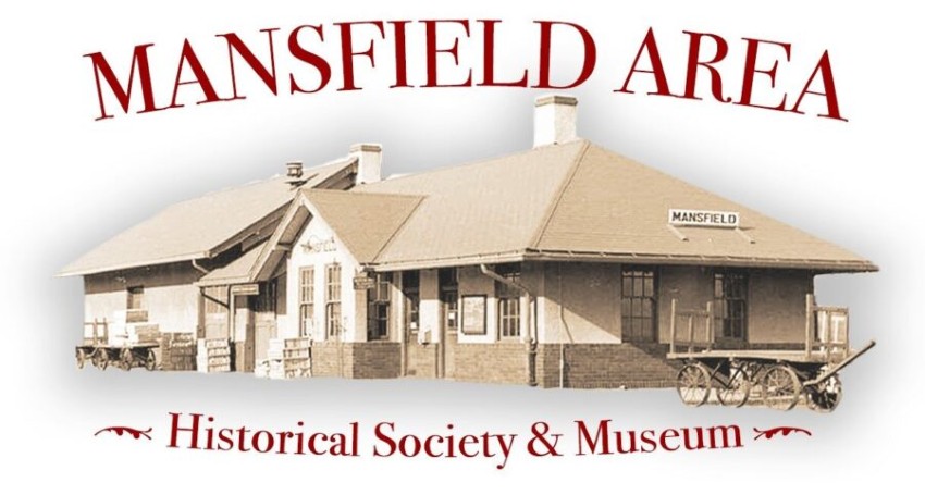Historical society logo representing research and museum resources